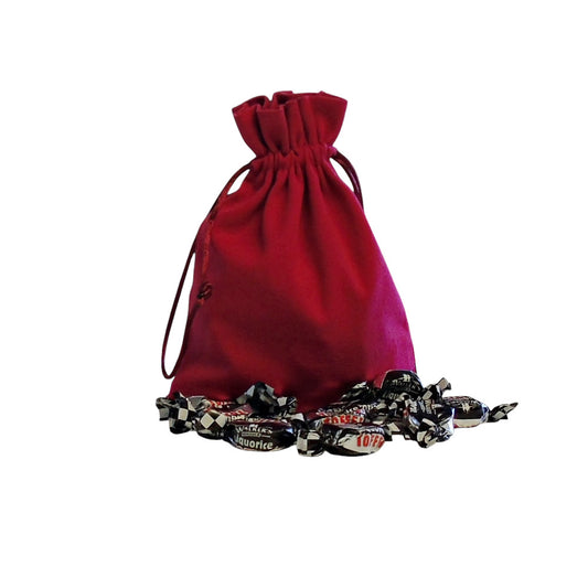 250g Cotton Bag of Walkers Liquorice Toffee