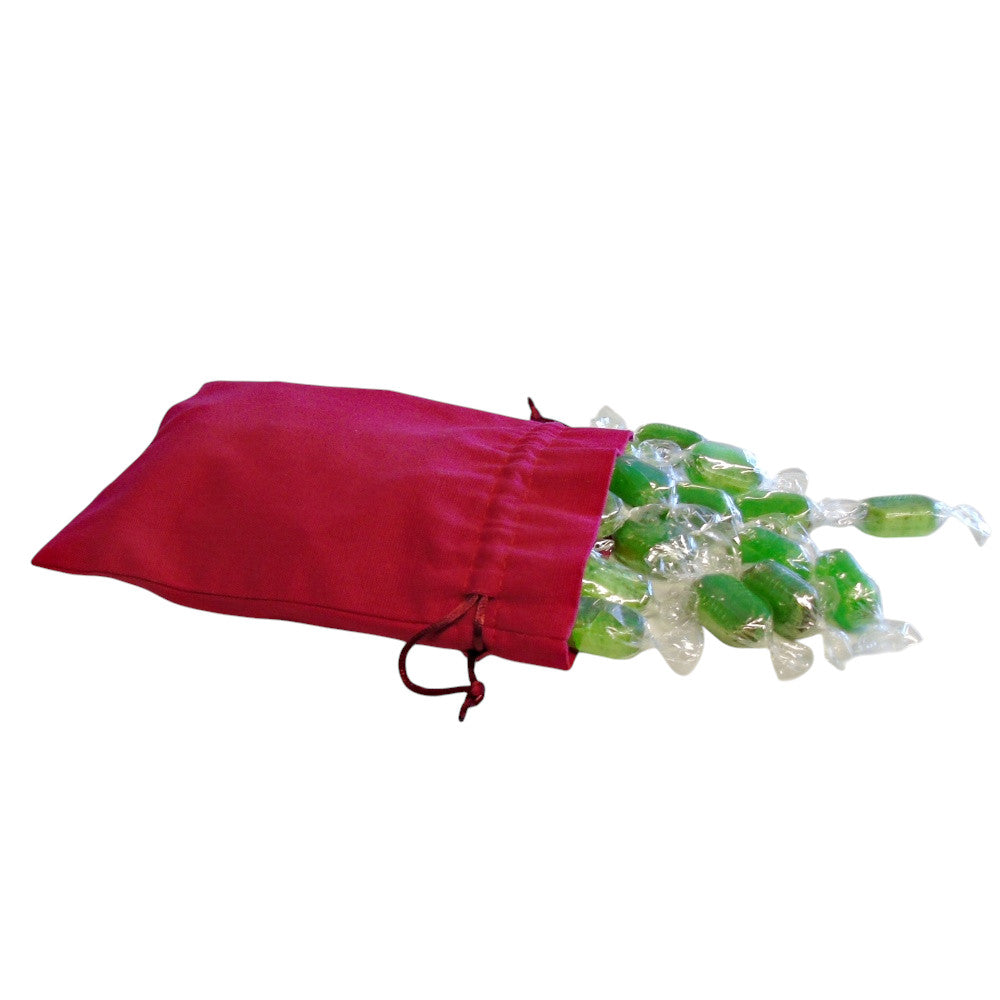 250g Cotton Bag of Hard Boiled Chocolate Limes Sweets
