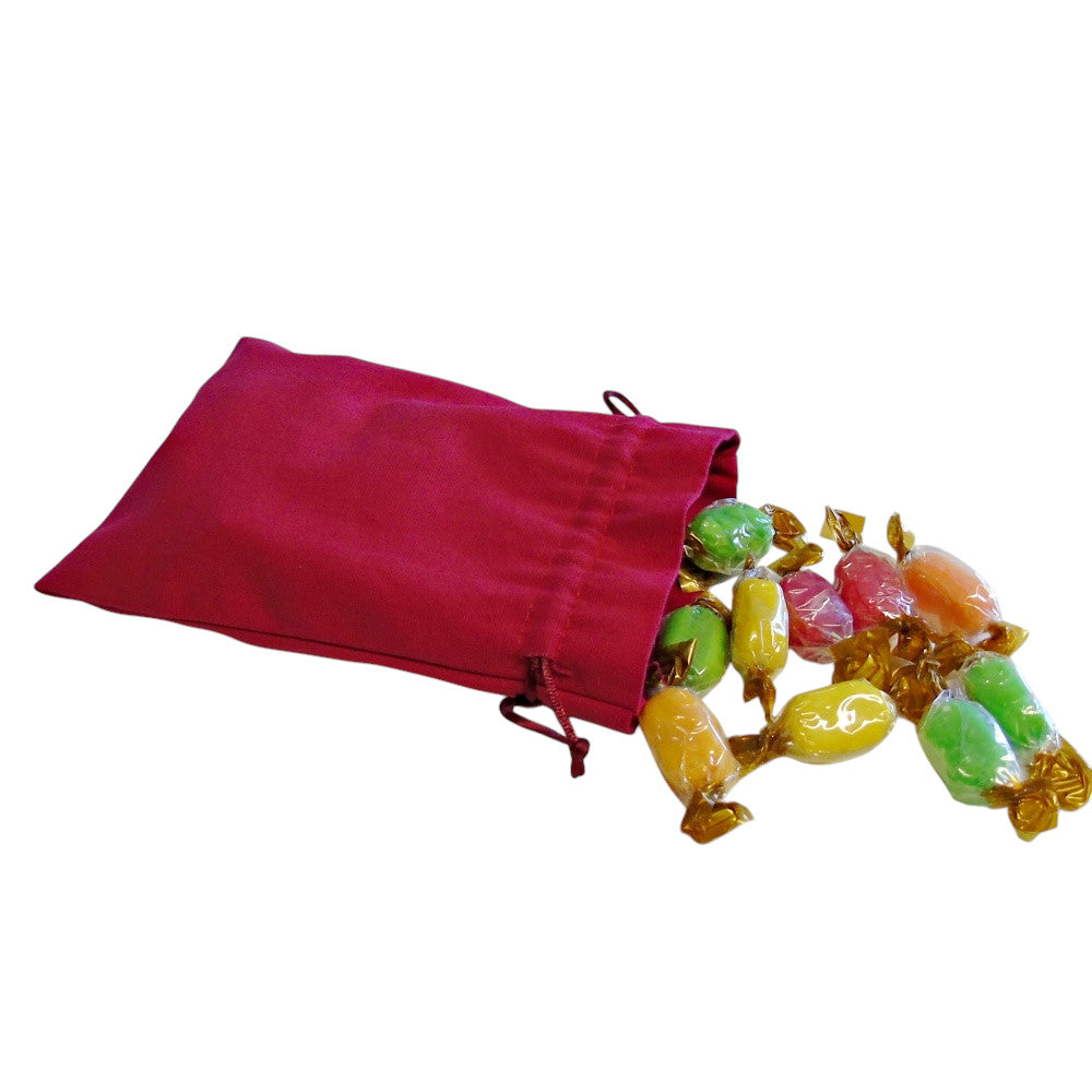 250g Cotton Bag of Chocolate Fruits Sweets