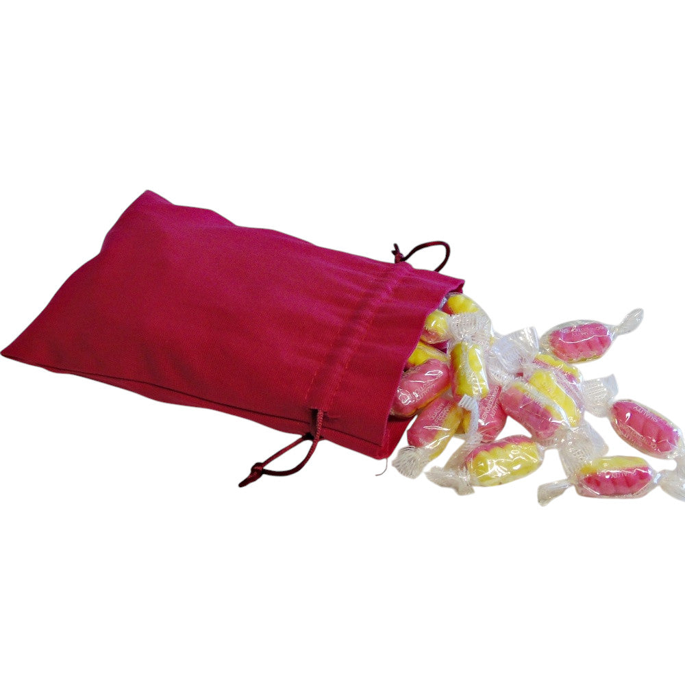 250g Cotton Bag of Rhubarb & Custard Twists
