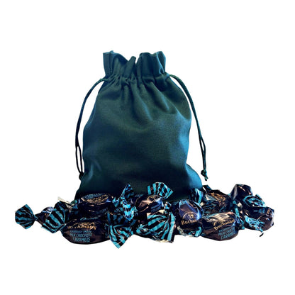 250g Cotton Bag of Buchanans Milk Chocolate Caramel Toffees