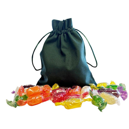 250g Cotton Bag of Hard Boiled Fruit Drop Sweet