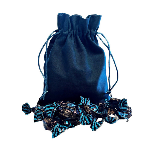 250g Cotton Bag of Buchanans Milk Chocolate Caramel Toffees