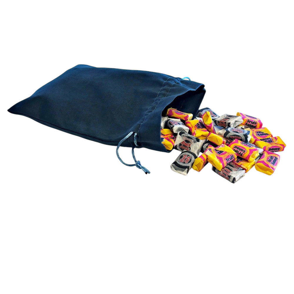 250g Cotton Bag of Black Jacks and Fruit Salads