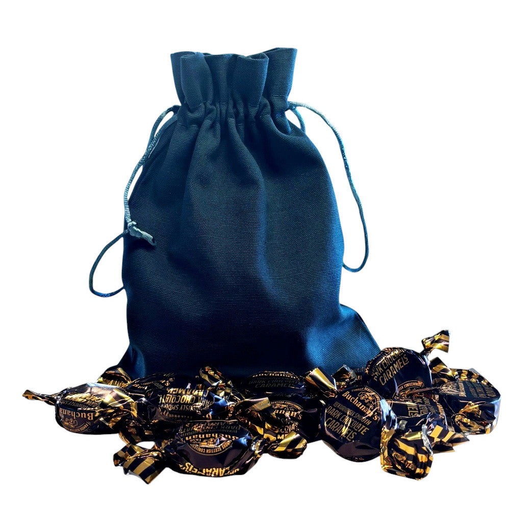 250g Cotton Bag of Buchanans Chocolate Caramel Toffees