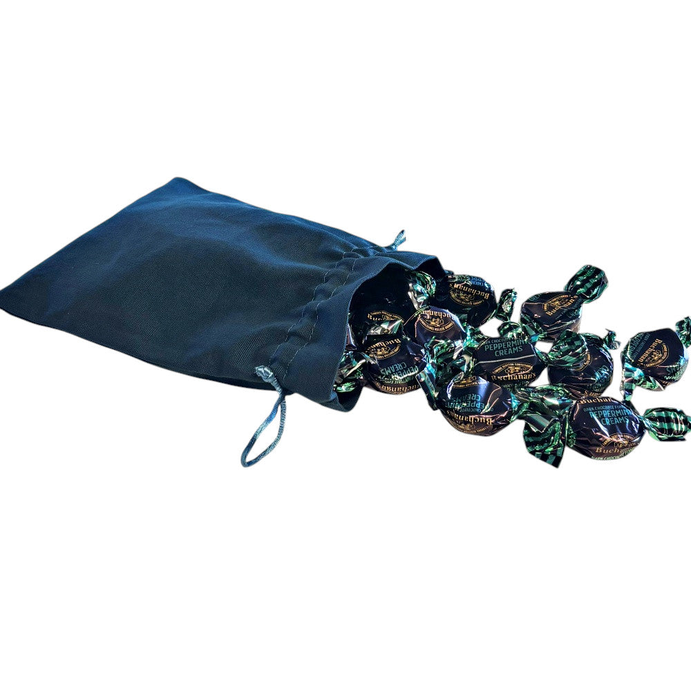 250g Cotton Bag of Buchanans Chocolate Peppermint Creams