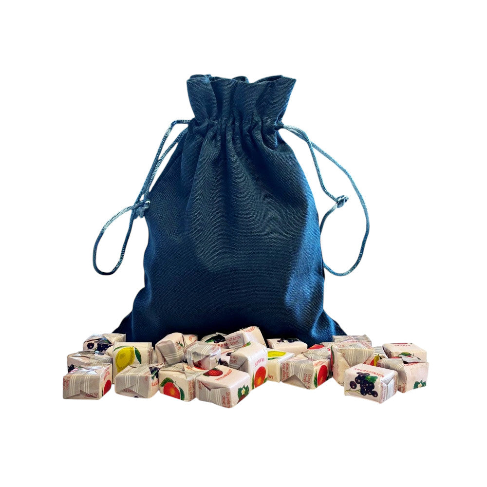 250g Cotton Bag of Fruity Chews Fruit Caramels