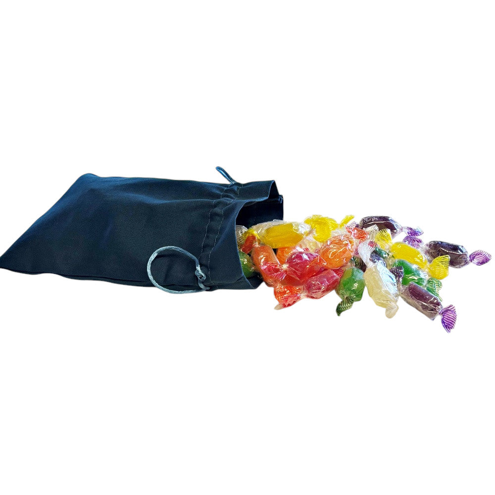 250g Cotton Bag of Hard Boiled Fruit Drop Sweet