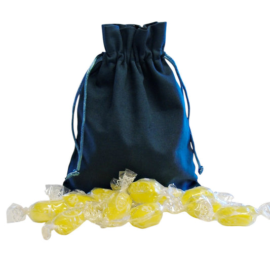 250g Cotton Bag of Sherbet Lemon Sweets