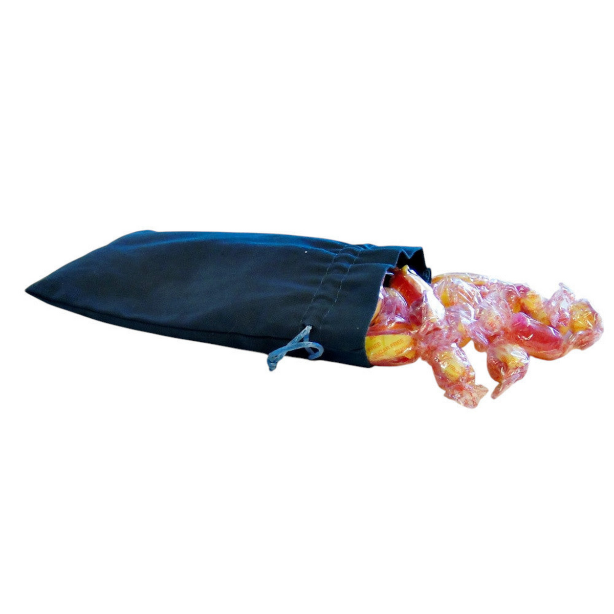 250g Cotton Bag of Sugar Free Rhubarb and Custard