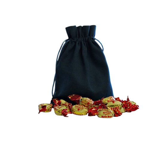 250g Cotton Bag of Walkers Nutty Brazil Toffee