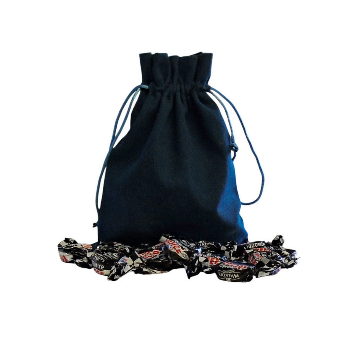 250g Cotton Bag of Walkers Liquorice Toffee