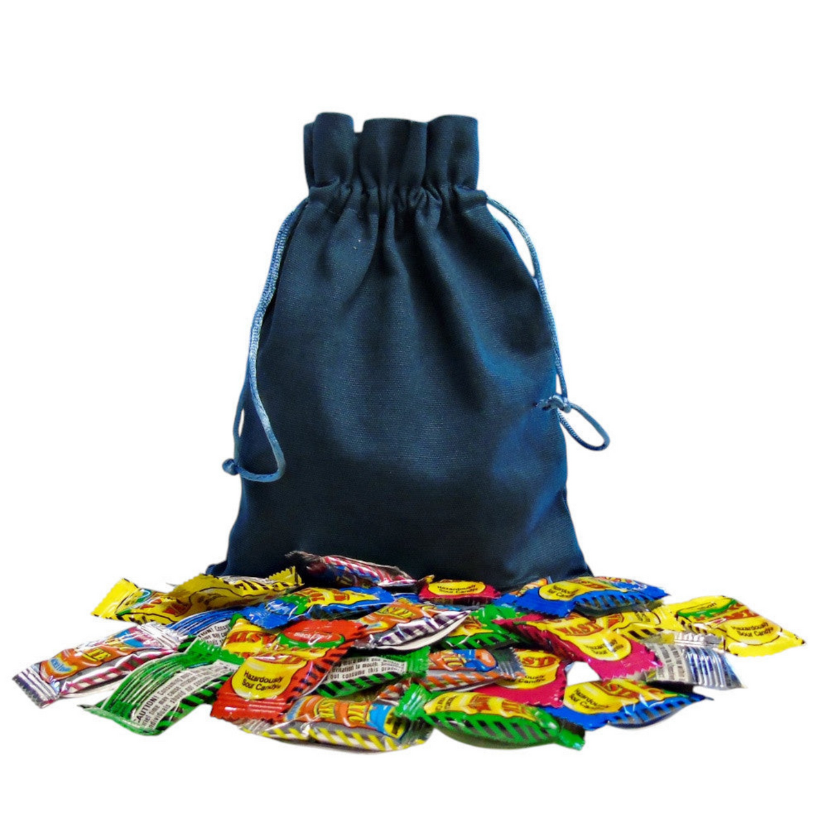 250g Cotton Bag of Toxic Waste and Nuclear Waste Super Sour Sweet Mix