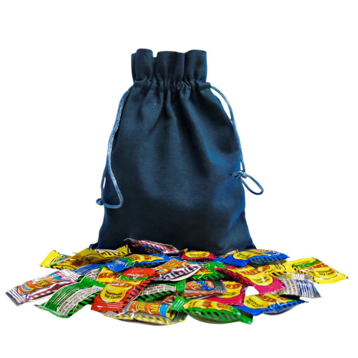 250g Cotton Bag of Toxic Waste and Nuclear Waste Super Sour Sweet Mix