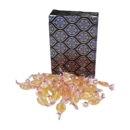 350g Rectangular Patterned Box of Barley Sugar Sweets