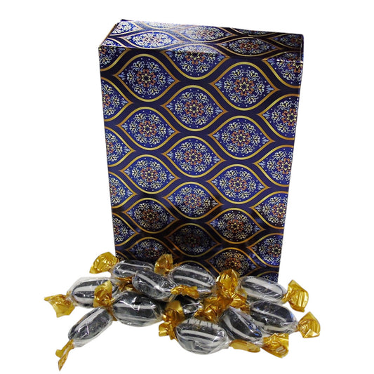 350g Rectangular Patterned Box of Everton Mints