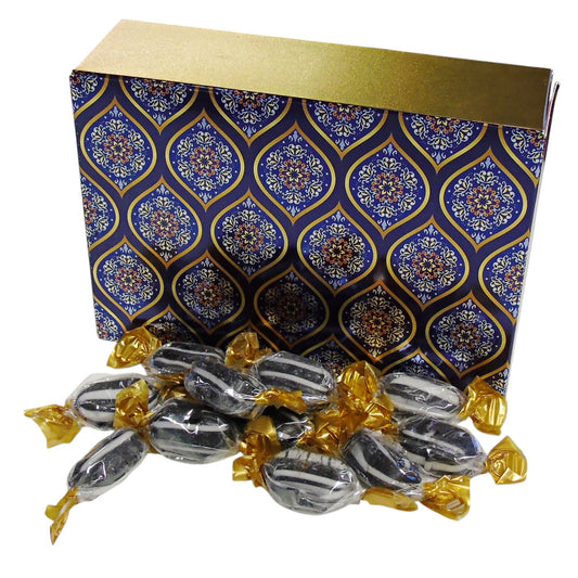 350g Rectangular Patterned Box of Everton Mints