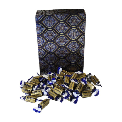 350g Rectangular Patterned Box of Sugar Free Chocolate Eclairs