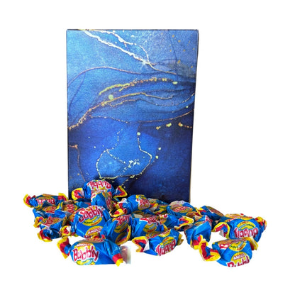 350g Rectangular Patterned Box of Anglo Bubble Bubblegum