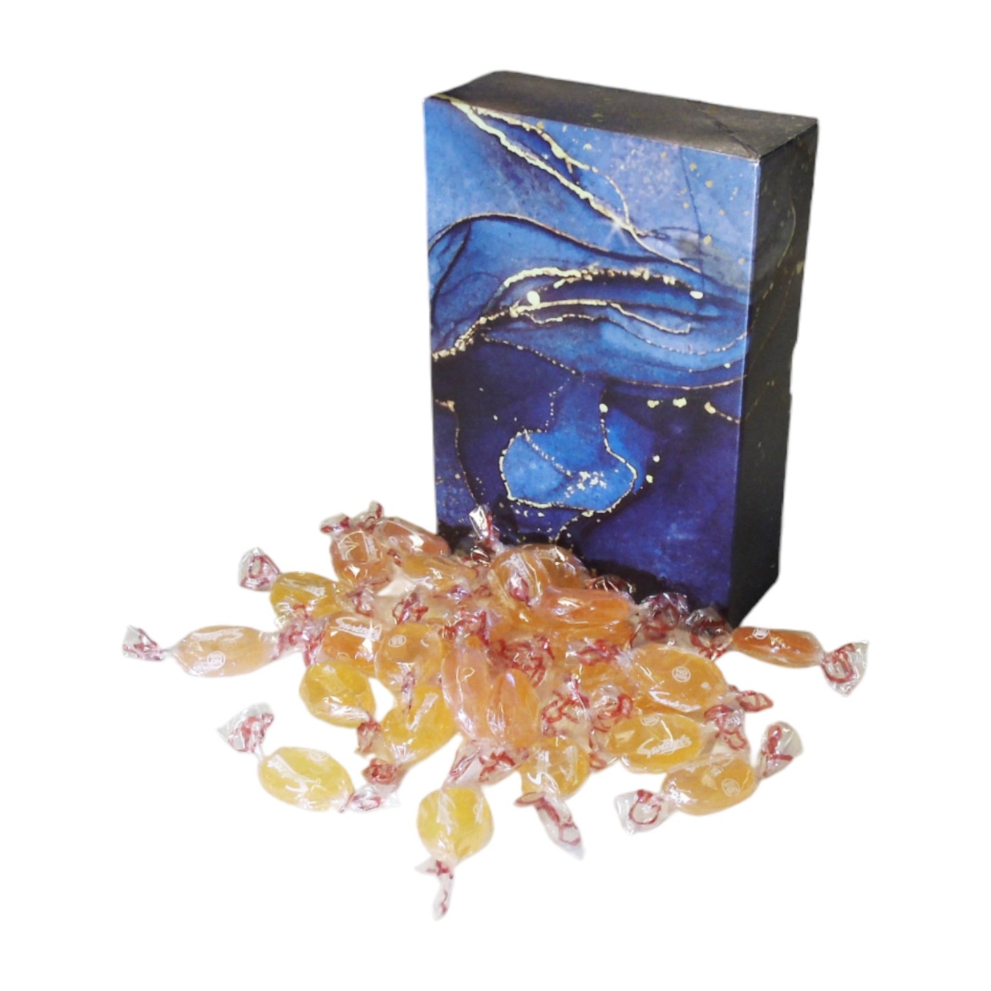 350g Rectangular Patterned Box of Barley Sugar Sweets