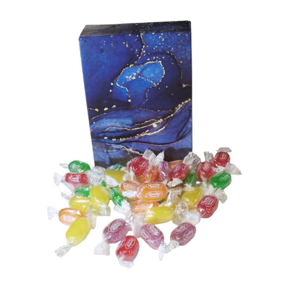 350g Rectangular Patterned Box of Sherbet Fruits