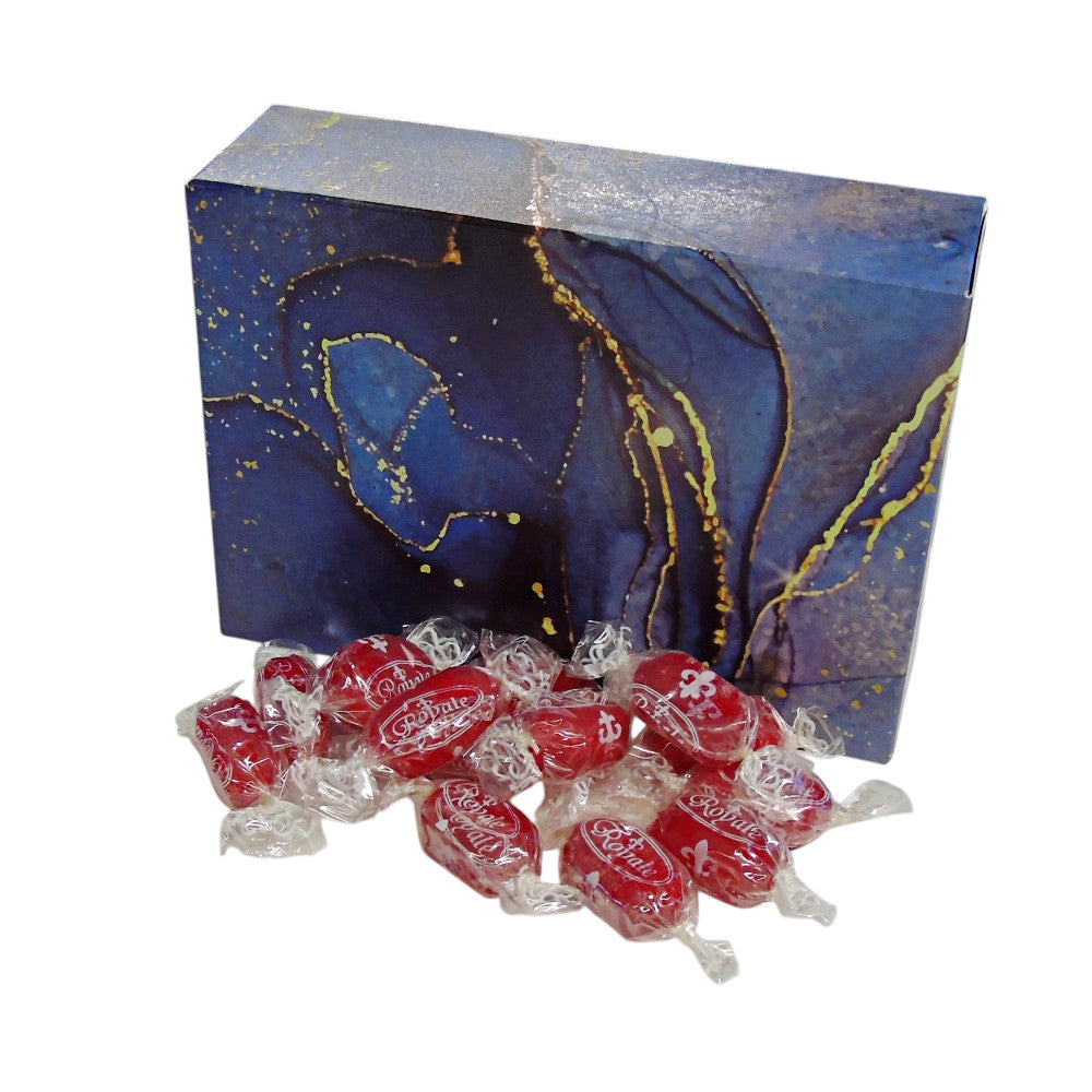 350g Rectangular Patterned Box of Strawberry Sherbets Sweets