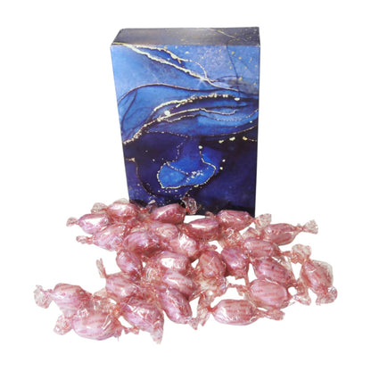 350g Rectangular Patterned Box of Sugar Free Strawberry Sherbets Sweets