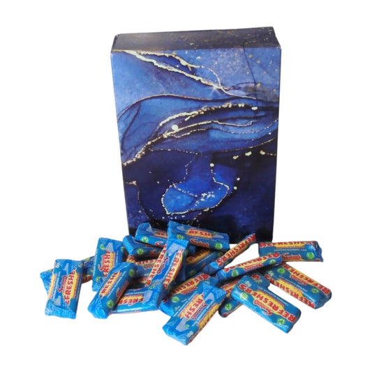 350g Rectangular Patterned Box of Swizzles Refreshers