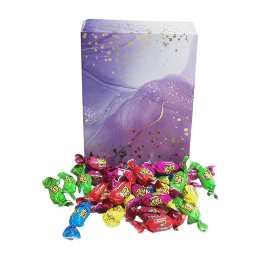 350g Rectangular Patterned Box of Bazooka Juicy Drops