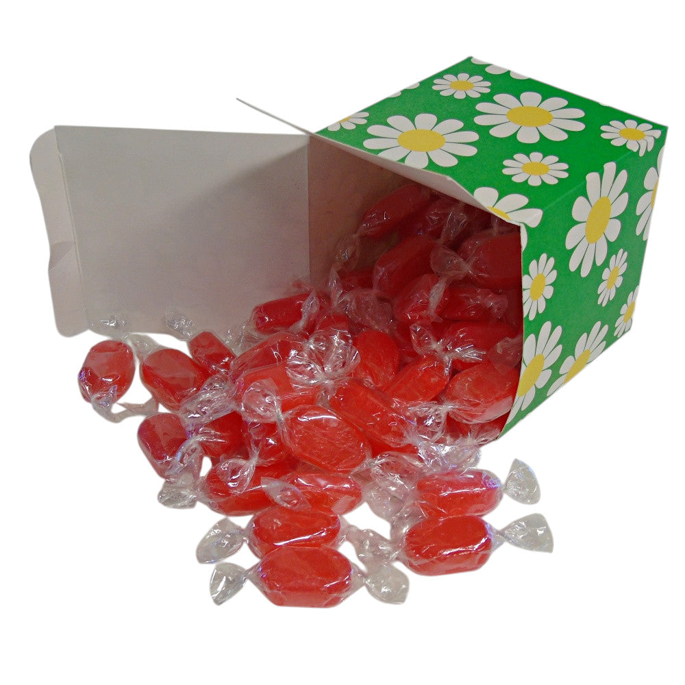 300g Square Flower Pattern Box of Aniseed Twists