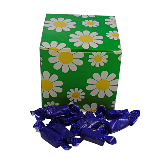 300g Square Flower Pattern Box of Sugar Free Liquorice Toffee