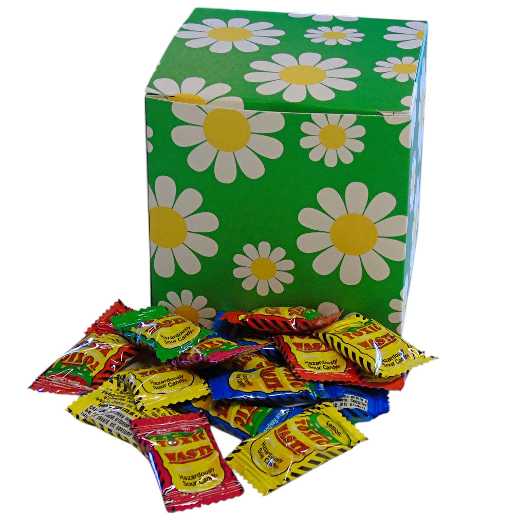 300g Square Flower Pattern Box of Toxic Waste