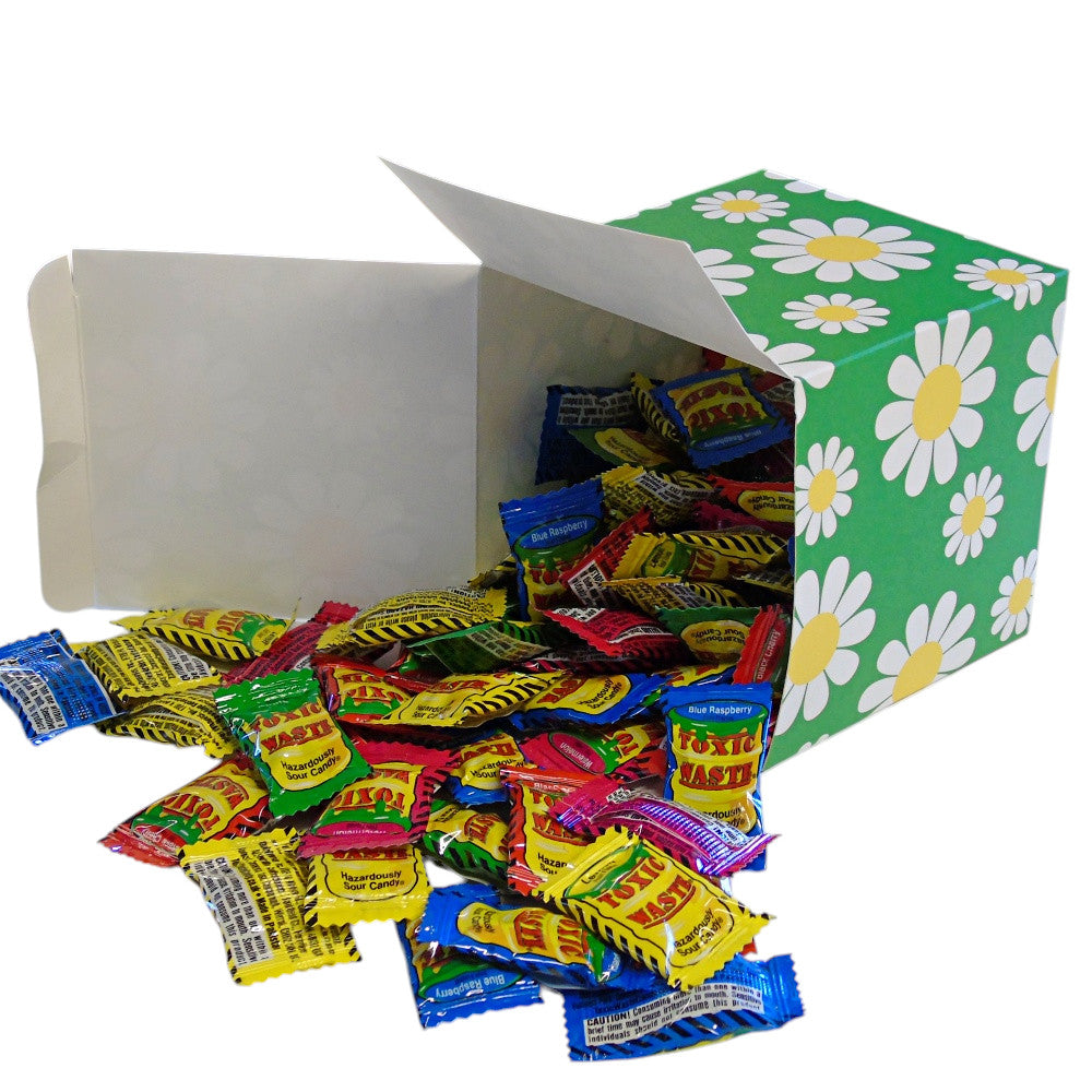 300g Square Flower Pattern Box of Toxic Waste