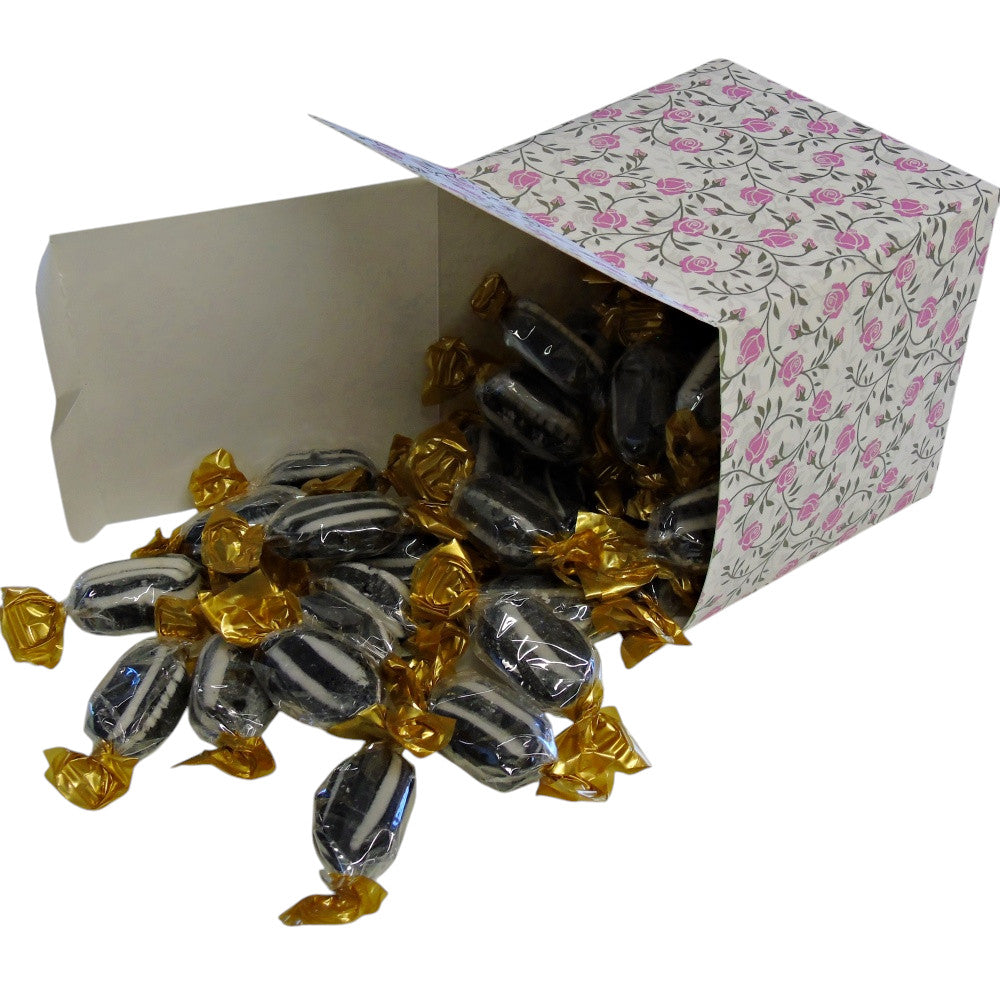 300g Square Flower Pattern Box of Everton Mints