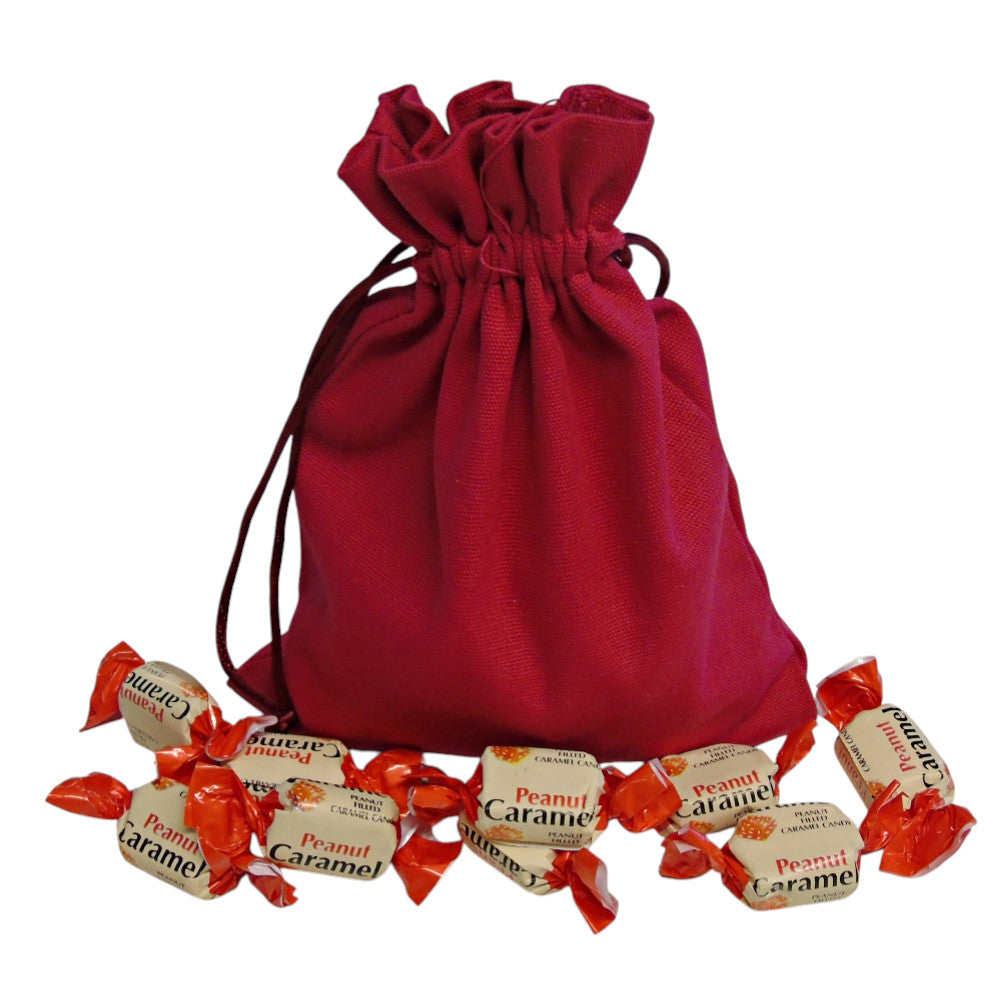250g Cotton Bag of YUMMYs Peanut Caramel Chews