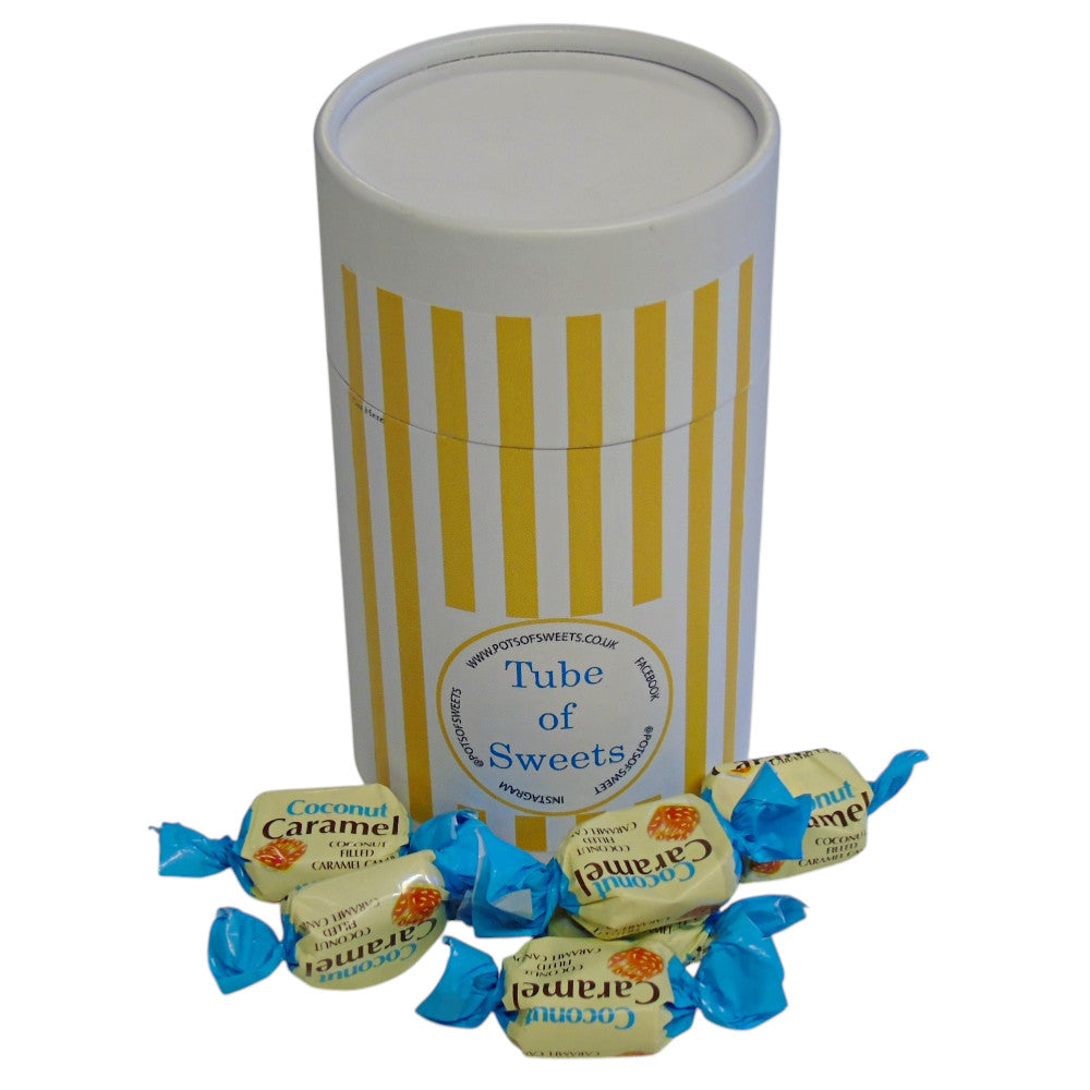 200g Tube of YUMMYs Coconut Caramel Chews