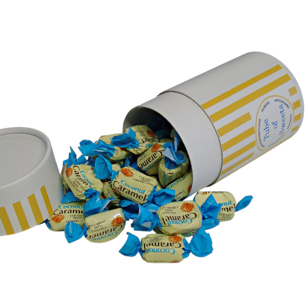 200g Tube of YUMMYs Coconut Caramel Chews