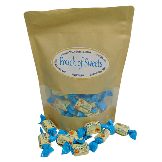 250g Pouch of YUMMYs Coconut Caramel Chews