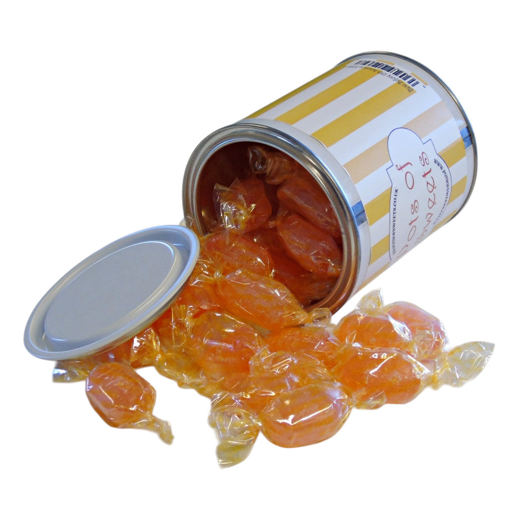 250g Paint Pot Tin of Sugar Free Barley Sugar Hard Boiled Sweets
