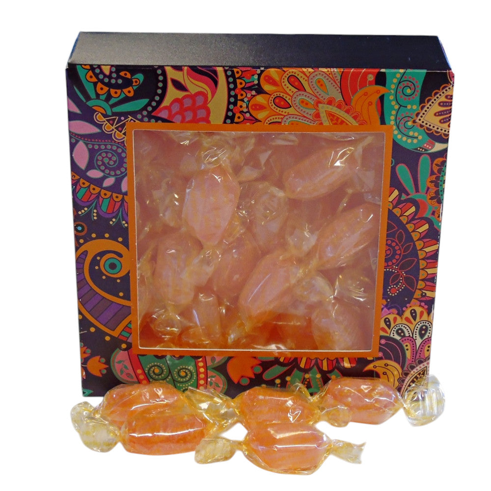 300g Square Window Box of Sugar Free Barley Sugar Hard Boiled Sweets