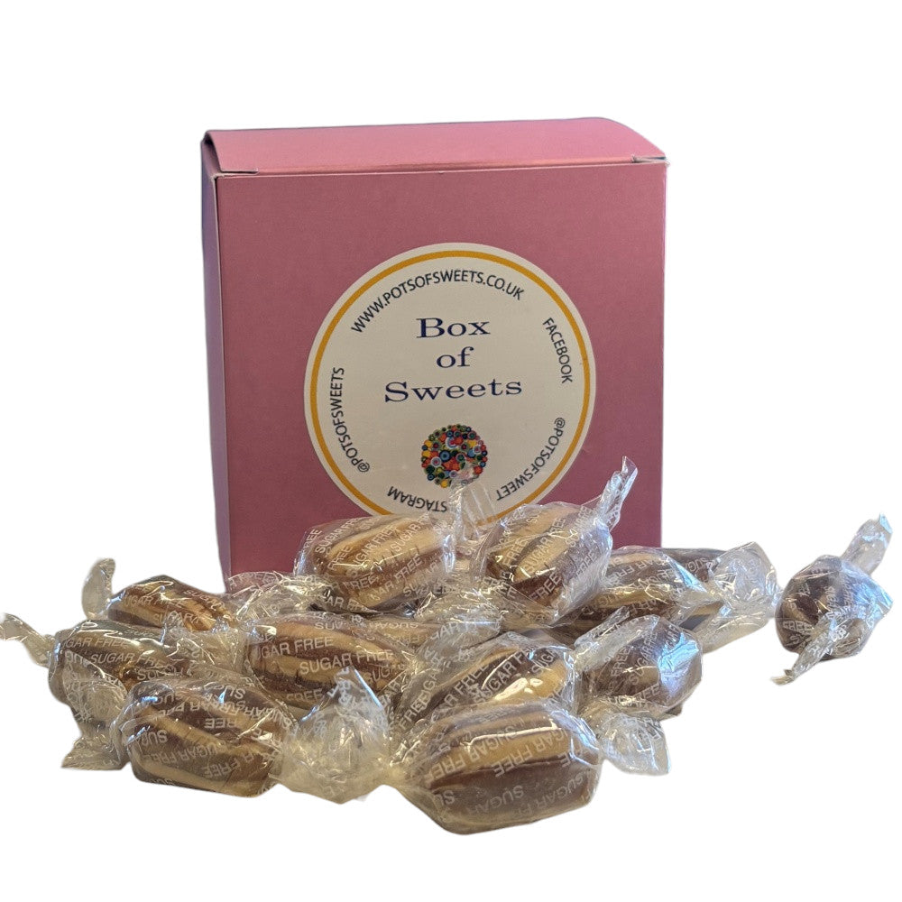 300g Square Box of Sugar Free Mint Humbugs