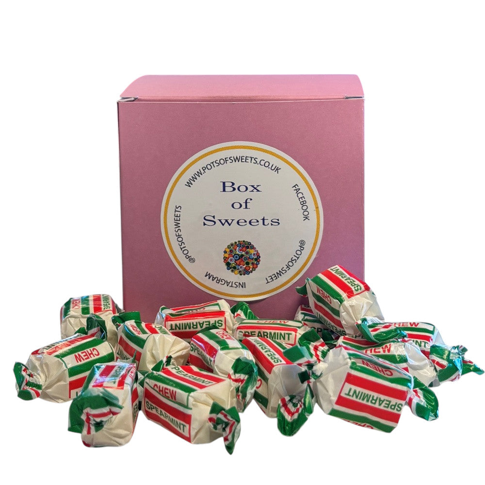 300g Square Box of Spearmint Chews