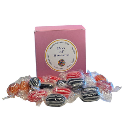300g Square Box Buchanans Winter Mix Hard Boiled Sweets