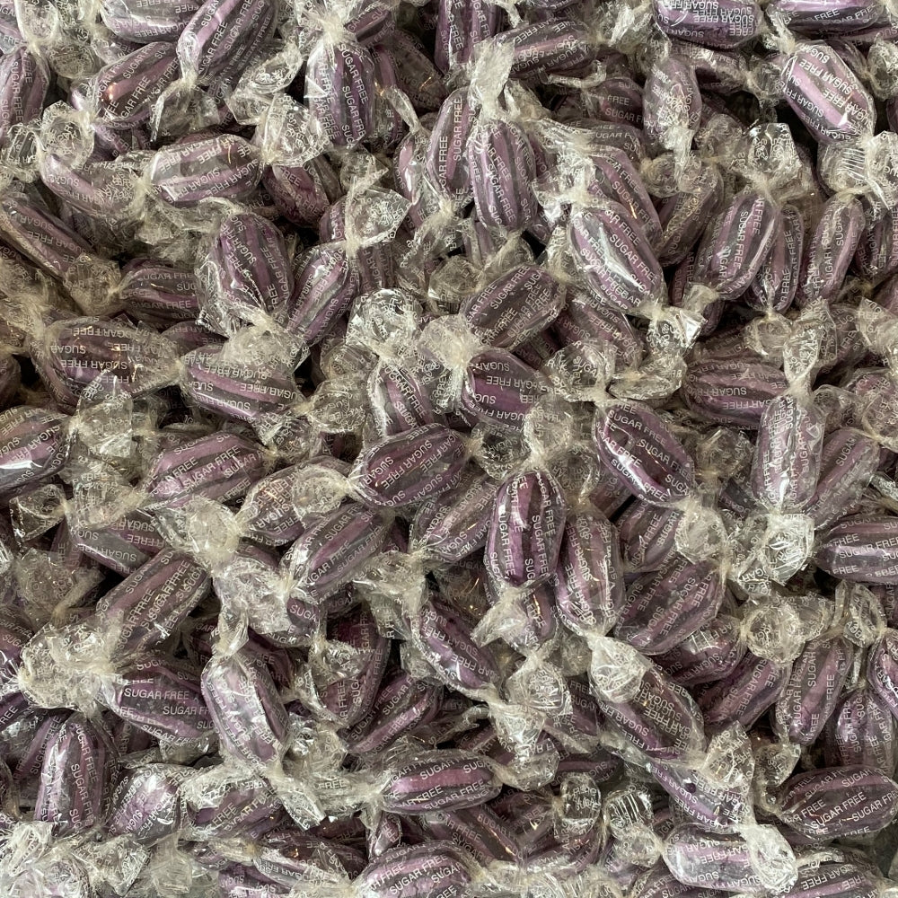 300g Square Box of Sugar Free Blackcurrant and Liquorice