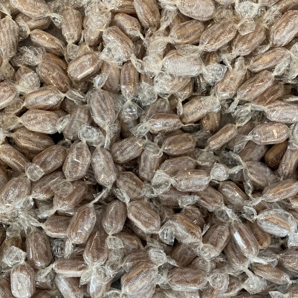 300g Square Window Pattern Box of Sugar Free Mint Humbugs