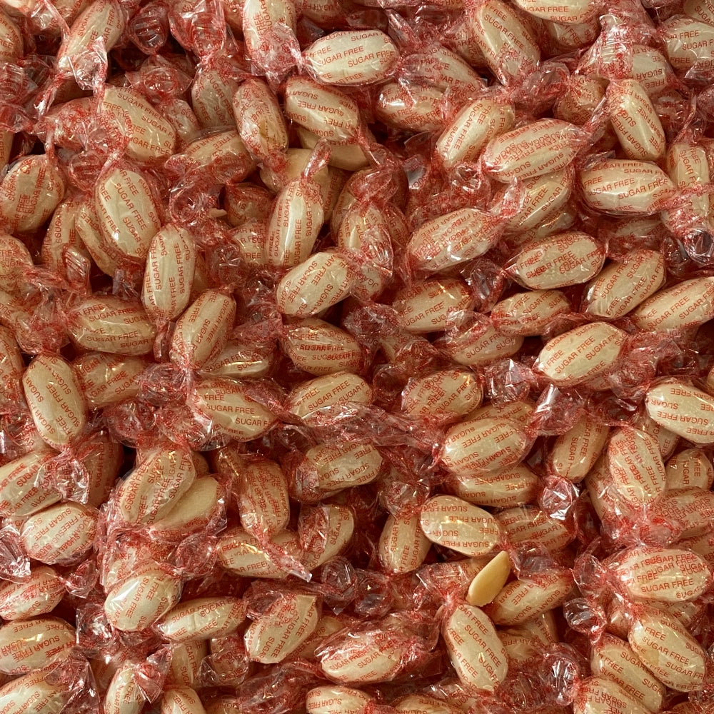 300g Square Window Paisley Pattern Box of Sugar Free Mintoes