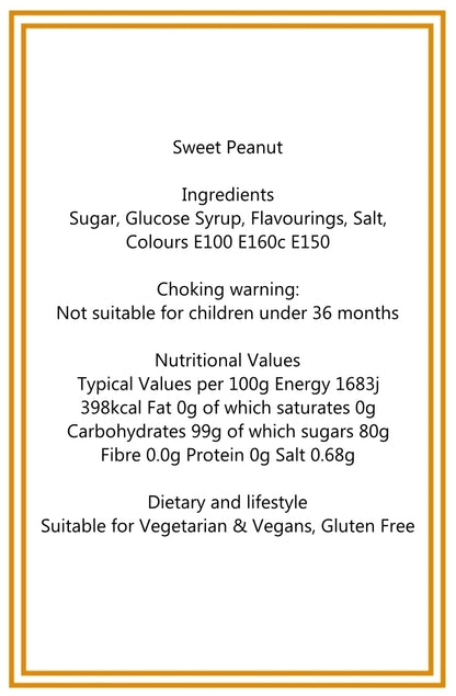 250g Cotton Bag of Sweet Peanuts