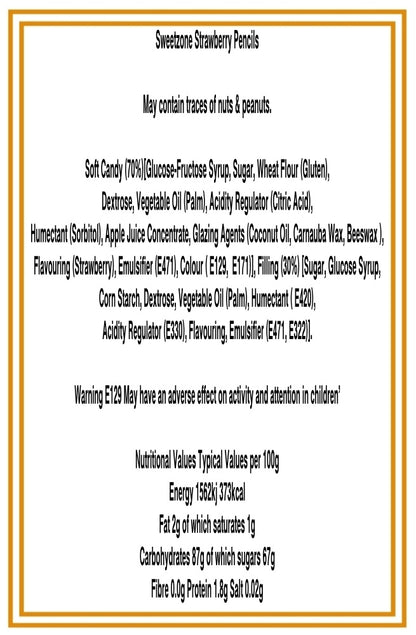 Strawberry Pencils TUB