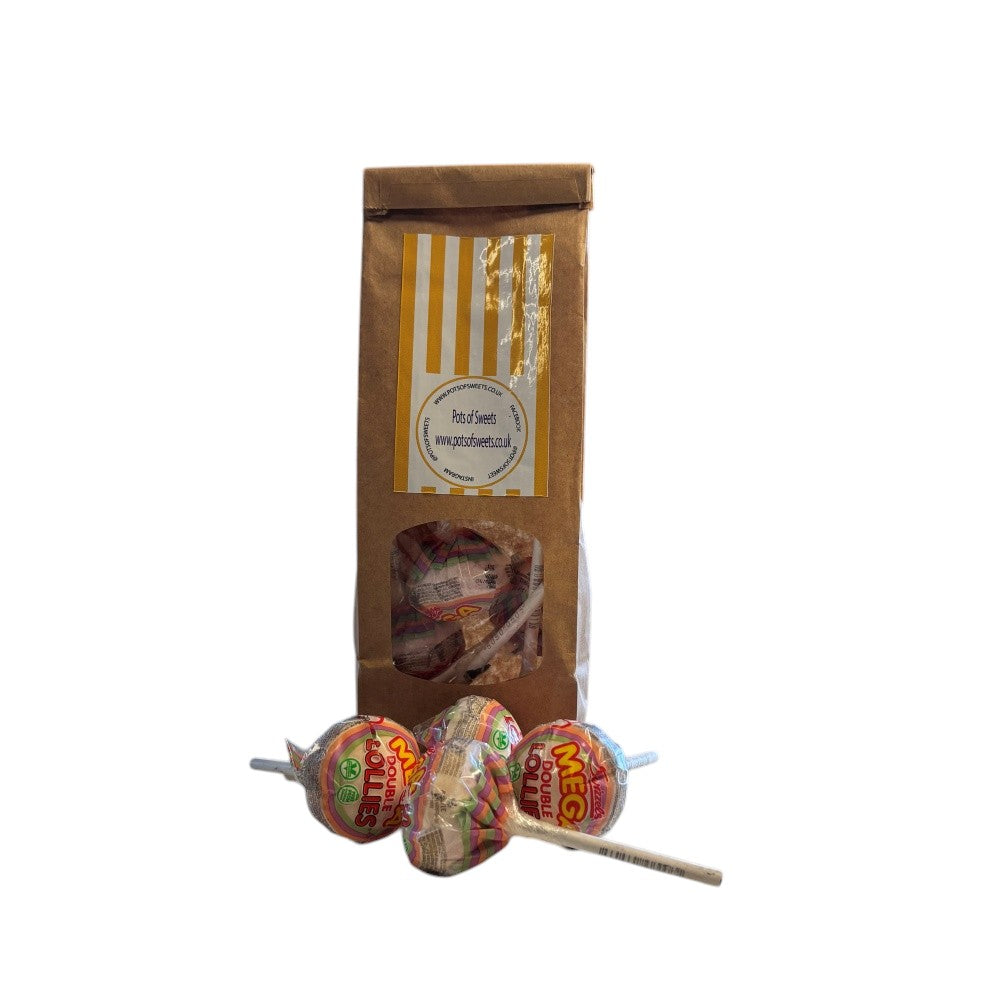Bag of 10 Double Swizzel Mega Lollies