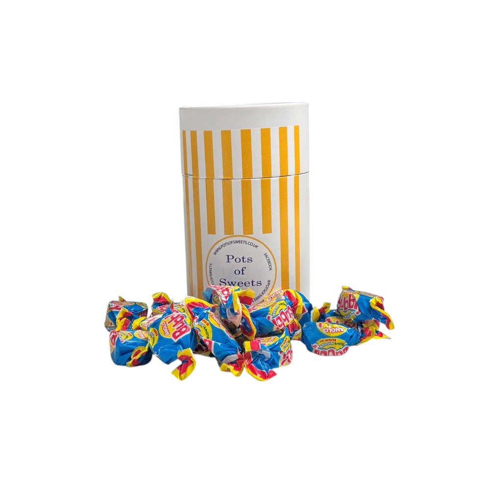 200g White Cardboard Tube of Anglo Bubble Bubblegum